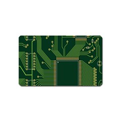 Technology Board Trace Digital Magnet (name Card) by artworkshop