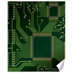 Technology Board Trace Digital Canvas 16  X 20  by artworkshop