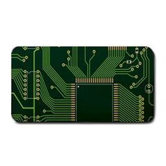 Technology Board Trace Digital Medium Bar Mat by artworkshop
