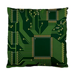 Technology Board Trace Digital Standard Cushion Case (two Sides) by artworkshop