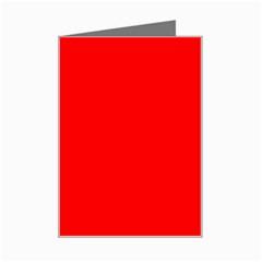 Color Red Mini Greeting Card by Kultjers