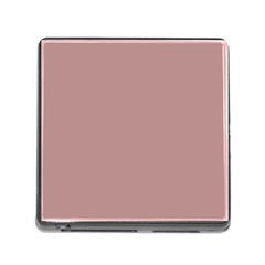 Color Rosy Brown Memory Card Reader (square 5 Slot) by Kultjers