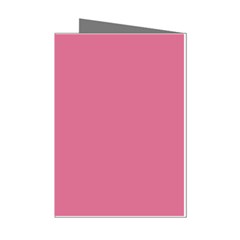 Color Pale Violet Red Mini Greeting Cards (Pkg of 8)