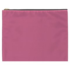 Color Pale Violet Red Cosmetic Bag (xxxl) by Kultjers