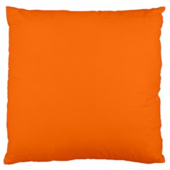 Color Pumpkin Standard Flano Cushion Case (one Side) by Kultjers
