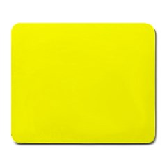 Color Yellow Large Mousepad