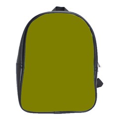 Color Olive School Bag (xl) by Kultjers
