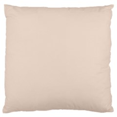 Color Champagne Pink Large Flano Cushion Case (one Side) by Kultjers