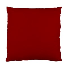 Color Dark Red Standard Cushion Case (one Side) by Kultjers