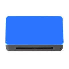 Color Deep Electric Blue Memory Card Reader With Cf