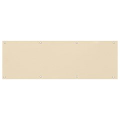 Color Antique White Banner And Sign 9  X 3  by Kultjers