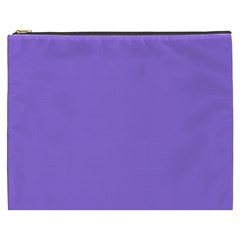 Color Medium Purple Cosmetic Bag (xxxl) by Kultjers