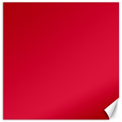 Color Crimson Canvas 16  X 16  by Kultjers