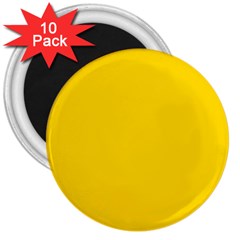 Color Gold 3  Magnets (10 Pack) 