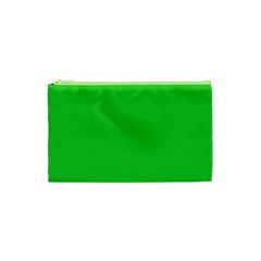 Color Lime Green Cosmetic Bag (xs) by Kultjers