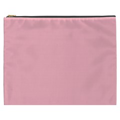 Color Light Pink Cosmetic Bag (xxxl) by Kultjers