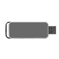 Color Dim Grey Portable Usb Flash (two Sides) by Kultjers