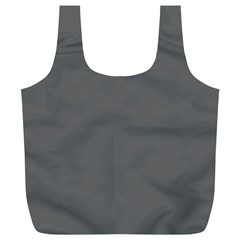 Color Dim Grey Full Print Recycle Bag (xl)