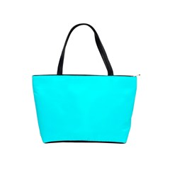 Color Aqua / Cyan Classic Shoulder Handbag by Kultjers