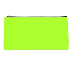 Color Green Yellow Pencil Case by Kultjers