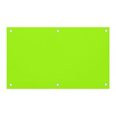 Color Green Yellow Banner And Sign 5  X 3  by Kultjers