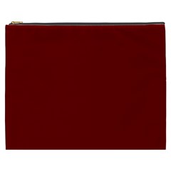 Color Blood Red Cosmetic Bag (xxxl) by Kultjers