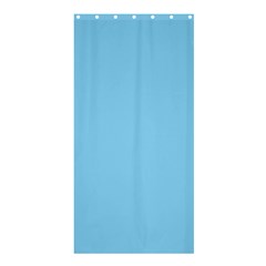 Color Baby Blue Shower Curtain 36  X 72  (stall)  by Kultjers