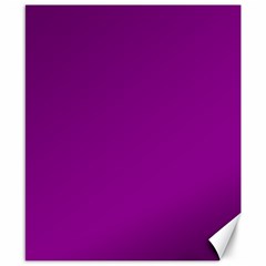 Color Dark Magenta Canvas 8  X 10  by Kultjers