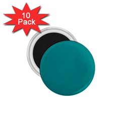 Color Dark Cyan 1 75  Magnets (10 Pack)  by Kultjers