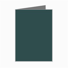 Color Dark Slate Grey Mini Greeting Card by Kultjers