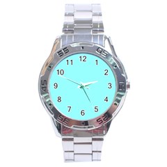 Color Ice Blue Stainless Steel Analogue Watch by Kultjers