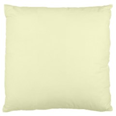 Color Light Goldenrod Yellow Standard Flano Cushion Case (two Sides) by Kultjers