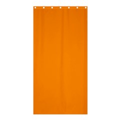 Color Dark Orange Shower Curtain 36  X 72  (stall)  by Kultjers