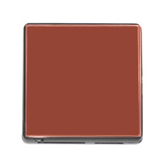 Color Chestnut Memory Card Reader (square 5 Slot) by Kultjers