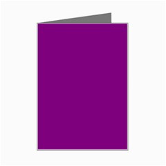 Color Purple Mini Greeting Card by Kultjers