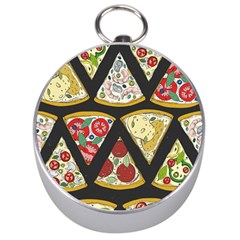 Vector-seamless-pattern-with-italian-pizza-top-view Silver Compasses by Pakemis