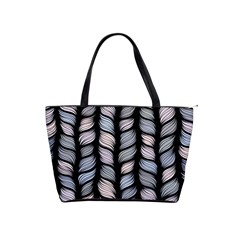Seamless Pattern With Interweaving Braids Classic Shoulder Handbag