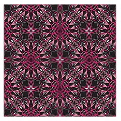 Seamless-pattern-with-flowers-oriental-style-mandala Square Satin Scarf (36  X 36 ) by Pakemis