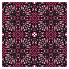 Seamless-pattern-with-flowers-oriental-style-mandala Lightweight Scarf  by Pakemis