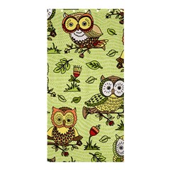 Seamless-pattern-with-flowers-owls Shower Curtain 36  X 72  (stall)  by Pakemis