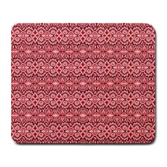 Pink-art-with-abstract-seamless-flaming-pattern Large Mousepad by Pakemis