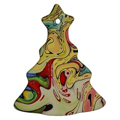 Abstract Art Ornament (christmas Tree) 