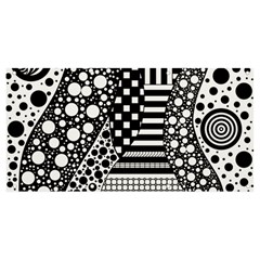 Black And White Banner And Sign 8  X 4 