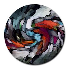 Abstract Art Round Mousepad