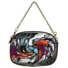 Abstract Art Chain Purse (one Side)