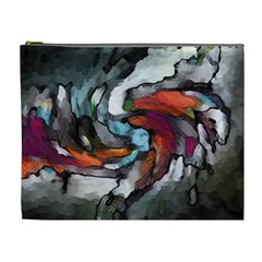 Abstract Art Cosmetic Bag (xl) by gasi