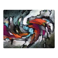 Abstract Art Double Sided Flano Blanket (mini) by gasi