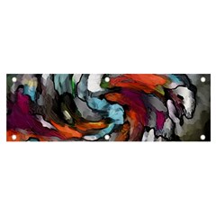 Abstract Art Banner And Sign 6  X 2 