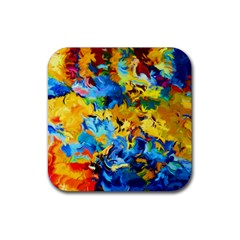 Abstract Art Rubber Coaster (square) by gasi