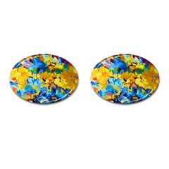 Abstract Art Cufflinks (oval) by gasi